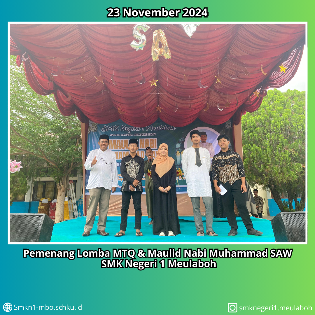 Pemenang Lomba MTQ & Maulid Nabi Muhammad SAW 1446 H