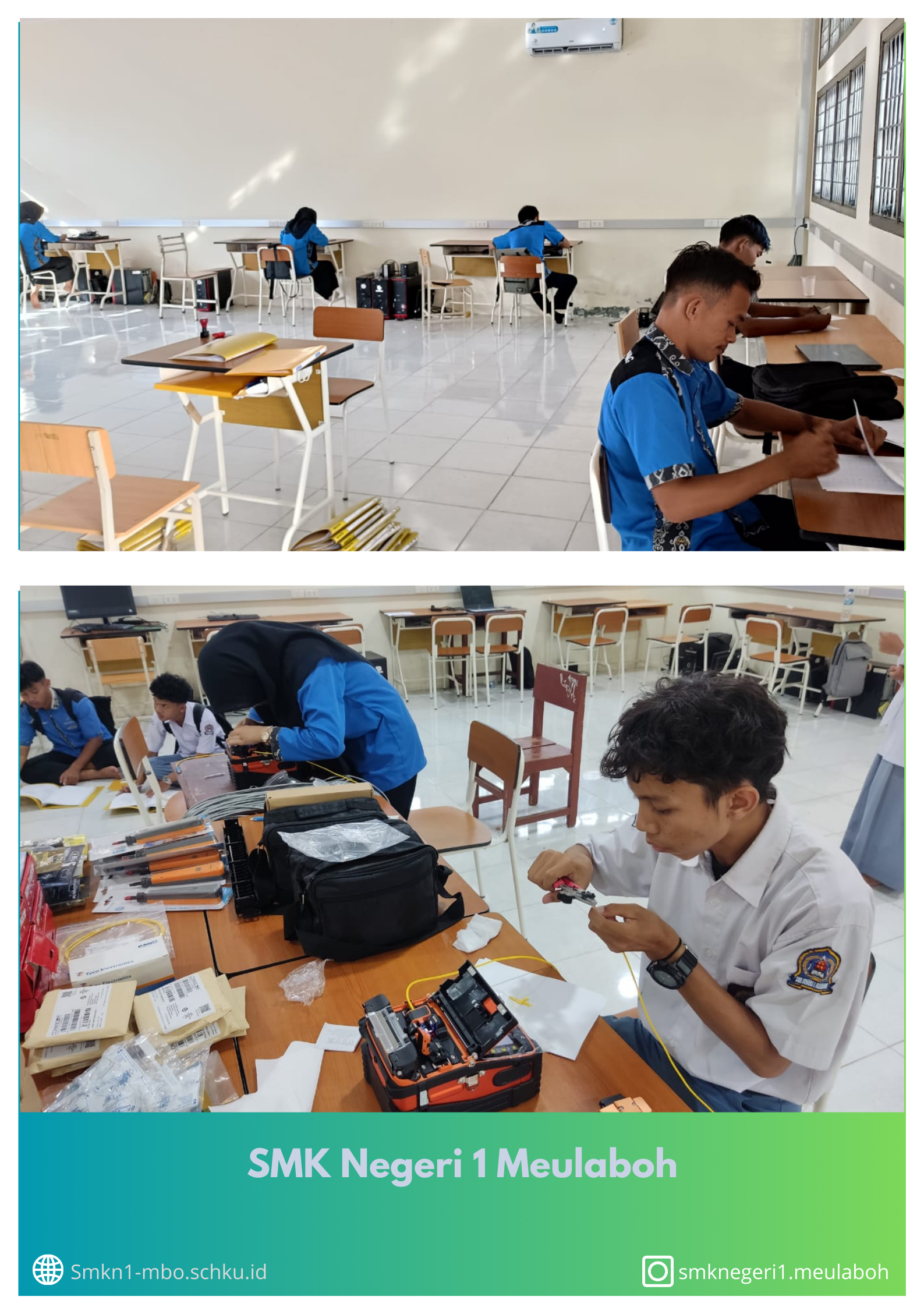 PELAKSANAAN UJI KOMPETENSI KEHALIAN (UKK) LSP DI SMK NEGERI 1 MEULABOH TAHUN 2025