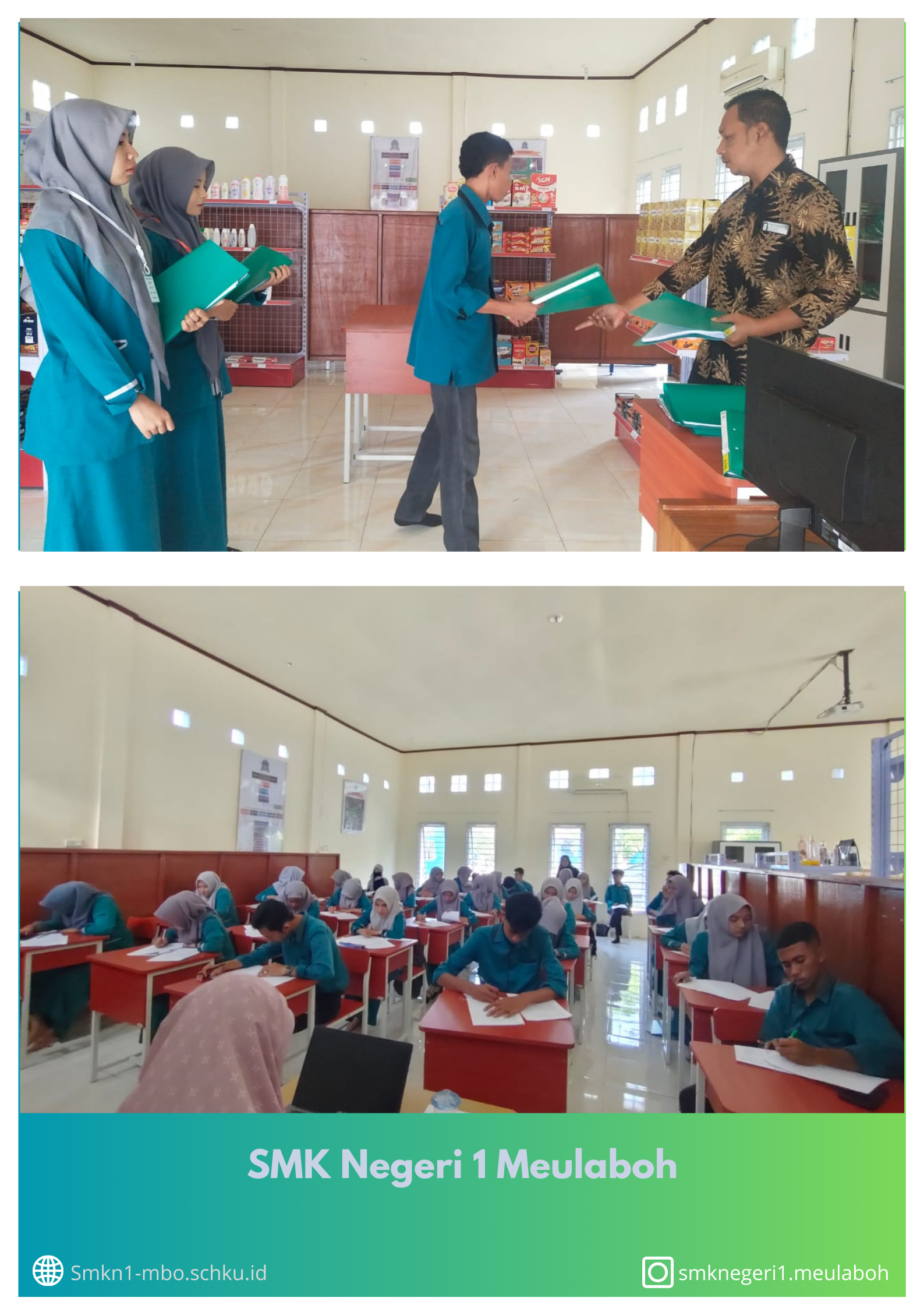 PELAKSANAAN UJI KOMPETENSI KEAHLIAN (UKK) LSP DI SMK NEGERI 1 MEULABOH TAHUN 2025